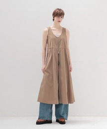 chambray fit & flare dress(シャンブレーフィット&フレアワンピース)