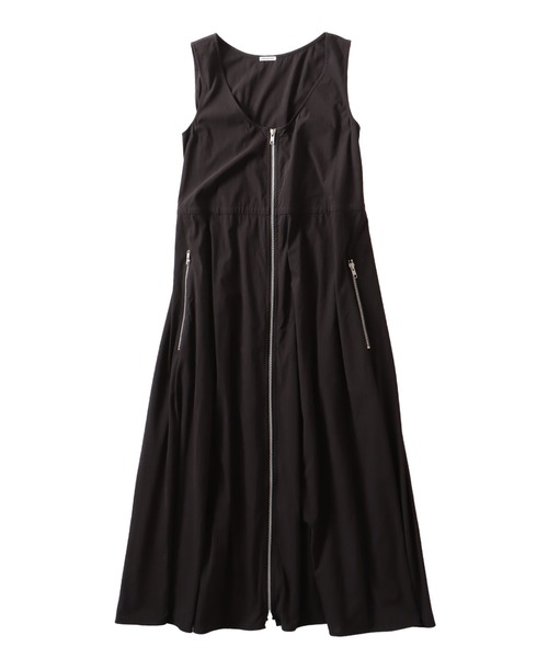DRESSLAVE(ドレスレイブ)の「chambray fit & flare dress(シャンブレーフィット&フレアワンピース)(ワンピース・レディース・ブラック/ブラウン・38)」の2枚目の写真