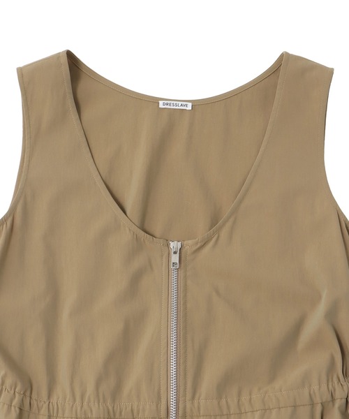 DRESSLAVE(ドレスレイブ)の「chambray fit & flare dress(シャンブレーフィット&フレアワンピース)(ワンピース・レディース・ブラック/ブラウン・38)」の10枚目の写真