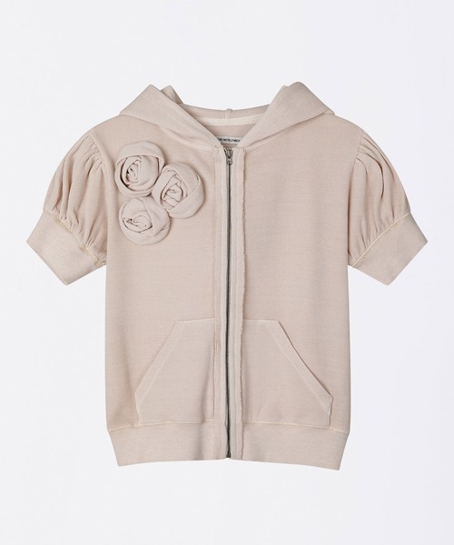 SCULPTOR（スカルプター）の「Washed Rose Hoodie Zip-Up（パーカー