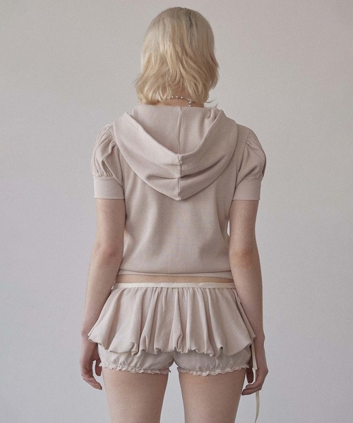 SCULPTOR（スカルプター）の「Washed Rose Hoodie Zip-Up（パーカー