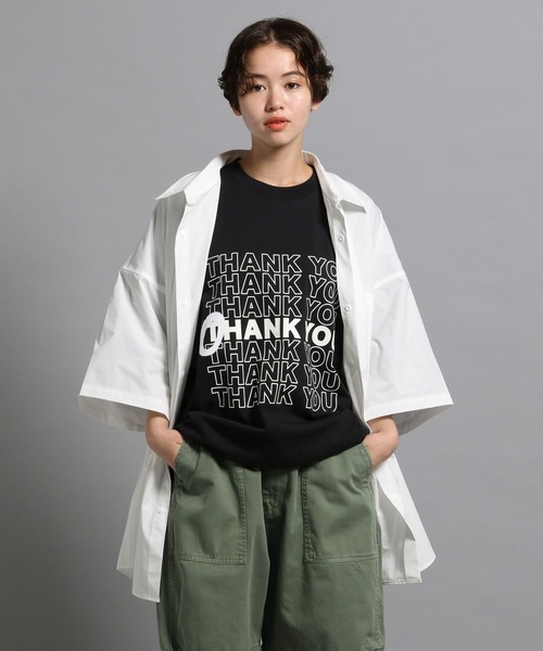 GEORGE'S(ジョージズ)の「BIGスナップシャツ(シャツ/ブラウス・メンズ・ブラック/ホワイト・LARGE/MEDIUM)」の8枚目の写真