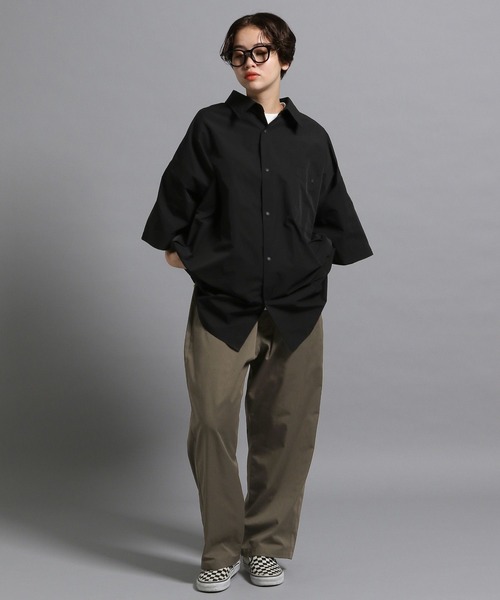 GEORGE'S(ジョージズ)の「BIGスナップシャツ(シャツ/ブラウス・メンズ・ブラック/ホワイト・LARGE/MEDIUM)」の14枚目の写真