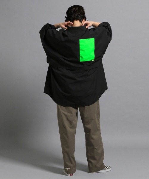 GEORGE'S(ジョージズ)の「BIGスナップシャツ(シャツ/ブラウス・メンズ・ブラック/ホワイト・LARGE/MEDIUM)」の16枚目の写真