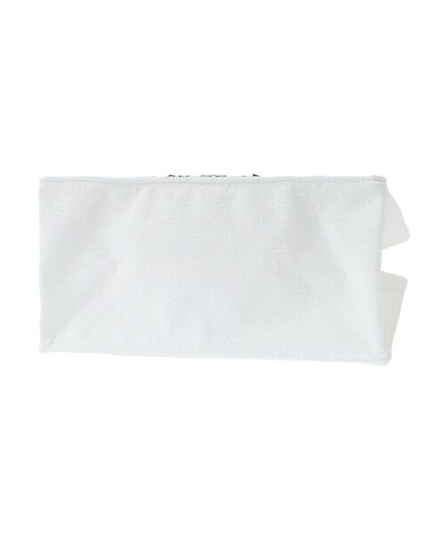 Maison de FLEUR（メゾンドフルール）の「ラインリボンジャカードスクエアトートバッグ（トートバッグ・レディース・ライトブルー/ホワイト・FREE）」の12枚目の写真