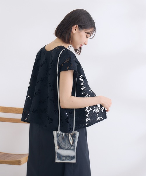 KATHARINE ROSS(キャサリンロス)の「【KATHARINE ROSS】2wayクロシェ×ワンピースセット(ワンピース・レディース・ブラウン/ブラック・MEDIUM)」の8枚目の写真