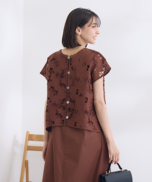 KATHARINE ROSS(キャサリンロス)の「【KATHARINE ROSS】2wayクロシェ×ワンピースセット(ワンピース・レディース・ブラウン/ブラック・MEDIUM)」の21枚目の写真