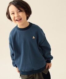 BEAMS mini | アルファベット ワッフル ロングスリーブ Tシャツ 2025FW（90～140cm）(Tシャツ/カットソー)