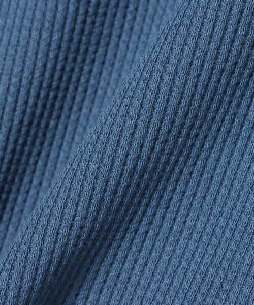 BEAMS mini（ビームスミニ）の「アルファベット ワッフル ロングスリーブ Tシャツ 2025FW（90～140cm）（Tシャツ/カットソー・キッズ・ベージュ/ブルー・100/140/120/110/90/130）」の14枚目の写真