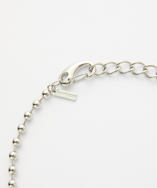 COLONY 2139（コロニートゥーワンスリーナイン）の「MIXチェーンフックネックレス（ネックレス・レディース・シルバー・FREE）」の12枚目の写真