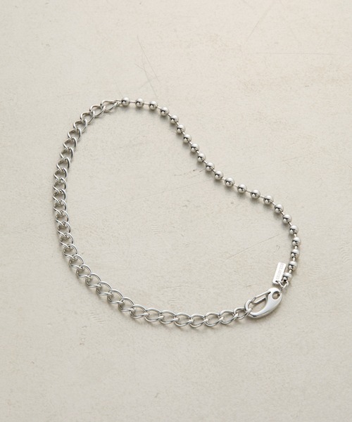 COLONY 2139（コロニートゥーワンスリーナイン）の「MIXチェーンフックネックレス（ネックレス・レディース・シルバー・FREE）」の2枚目の写真