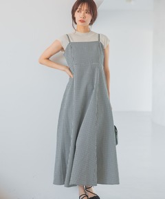 French Chic Gingham Dress（ワンピース）｜Her lip to（ハーリップ