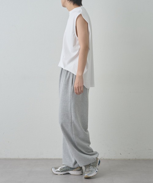 COLONY 2139(コロニートゥーワンスリーナイン)の「スマート変形ノースリーブT(Tシャツ/カットソー・メンズ・ブラック/ホワイト・MEDIUM/LARGE)」の12枚目の写真