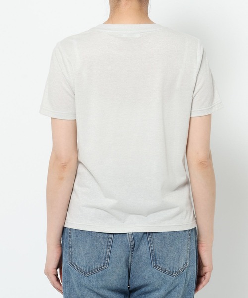 LOWRYS FARM(ローリーズファーム)の「プチラメTEE 499872(Tシャツ/カットソー・レディース・シルバー/ゴールド/ブラック・FREE)」の16枚目の写真
