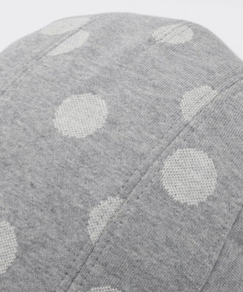 FANCY CLUB(ファンシークラブ)の「FANCY CLUB/ファンシークラブ Angel Dot Hunting Cap ハンチング(ハンチング/ベレー帽・レディース・グレー・1/2)」の7枚目の写真