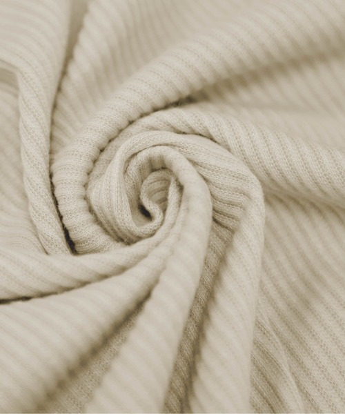 La-gemme（ラジェム）の「リラックスリブスカート（スカート・レディース・グレー/ブラック/ブラウン/ベージュ・フリー）」の6枚目の写真