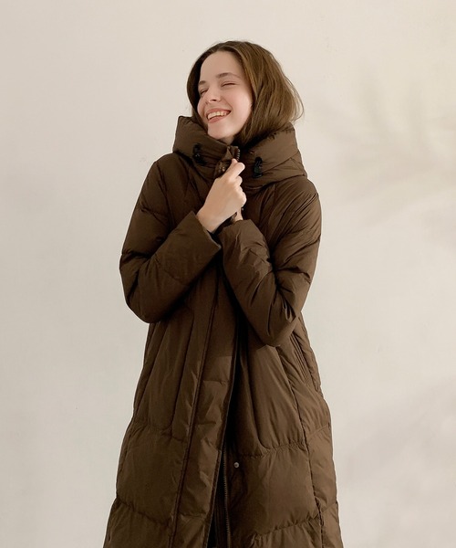 セール】DECADE CLASSIC スタンドカラーダウンコート（ダウン