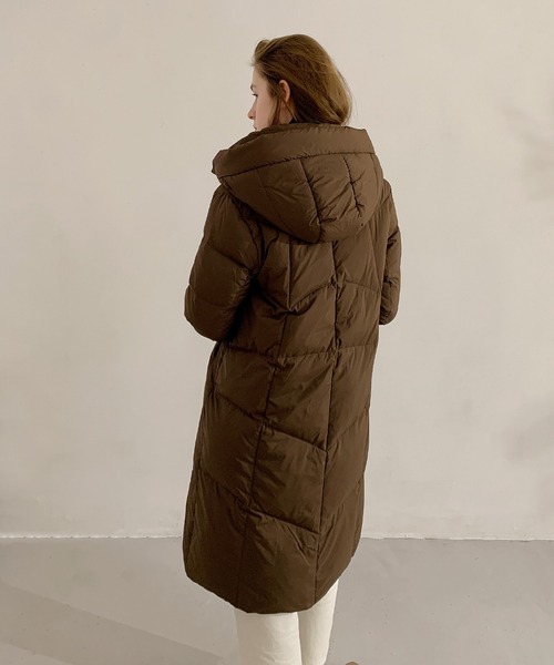セール】DECADE CLASSIC スタンドカラーダウンコート（ダウン