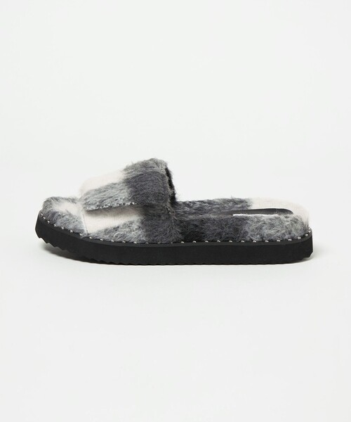 UNITED ARROWS（ユナイテッドアローズ）の「チェック スライダー サンダル（サンダル・レディース・ブラック/その他1・35/36/37/38）」の20枚目の写真