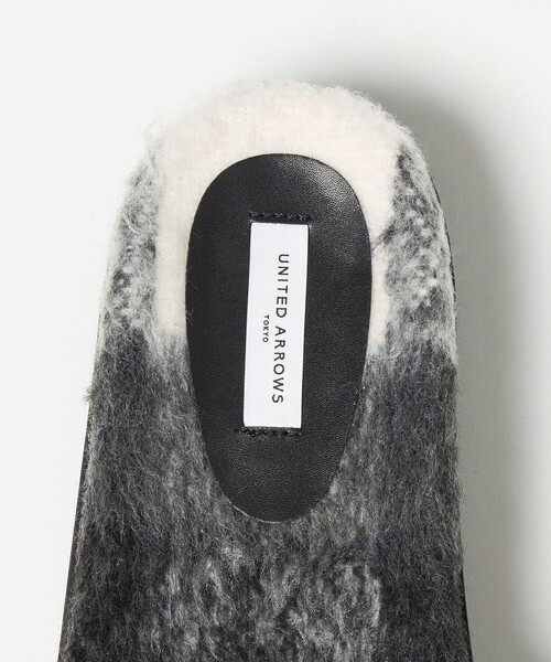 UNITED ARROWS（ユナイテッドアローズ）の「チェック スライダー サンダル（サンダル・レディース・ブラック/その他1・35/36/37/38）」の12枚目の写真