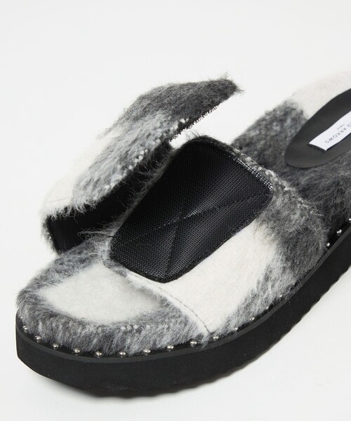 UNITED ARROWS（ユナイテッドアローズ）の「チェック スライダー サンダル（サンダル・レディース・ブラック/その他1・35/36/37/38）」の14枚目の写真