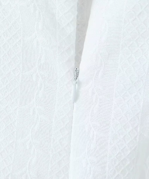 .KOM(ドットコム)の「A'GEM/9 × .kom 『.KOM/ドットケーオーエム』レースワンピース(シャツワンピース・レディース・ブラック/ホワイト・FREE)」の8枚目の写真