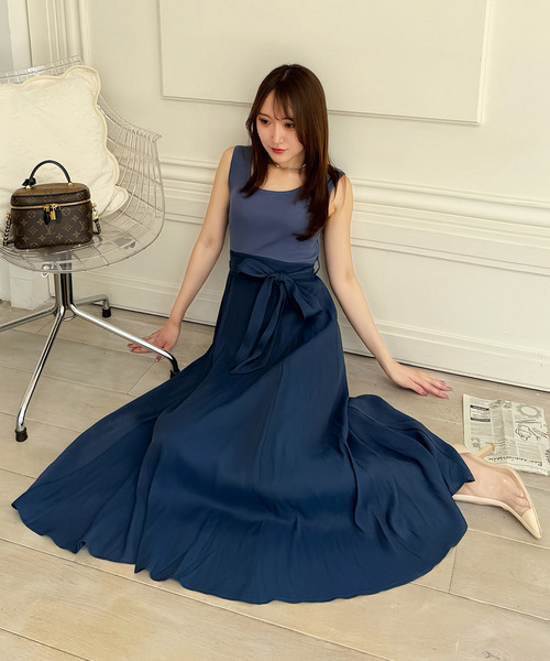 ROYAL PARTY（ロイヤルパーティー）の「ウエストリボン2way異素材