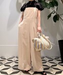 BALLSEY（ボールジィ）の「リネンコットン ウエストギャザー