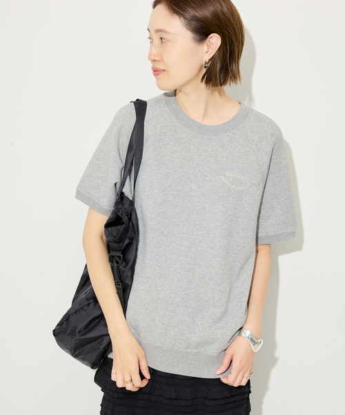 【美品】 スローブイエナ ミニ裏毛ハーフスリーブプルオーバー 近年モデル 23SS SLOBE IENA ミニ裏毛ハーフスリーブプルオーバー - メルカリ
