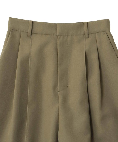 DRESSLAVE(ドレスレイブ)の「suiting 2tuck trousers(スーチングツータックトラウザーズ)(スラックス・レディース・ブラウン/ネイビー・38/36)」の17枚目の写真