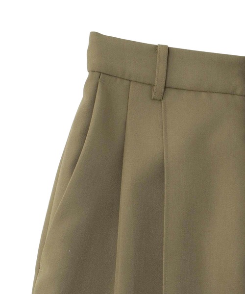 DRESSLAVE(ドレスレイブ)の「suiting 2tuck trousers(スーチングツータックトラウザーズ)(スラックス・レディース・ブラウン/ネイビー・38/36)」の18枚目の写真