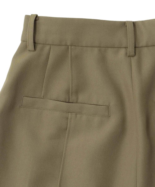DRESSLAVE(ドレスレイブ)の「suiting 2tuck trousers(スーチングツータックトラウザーズ)(スラックス・レディース・ブラウン/ネイビー・38/36)」の21枚目の写真