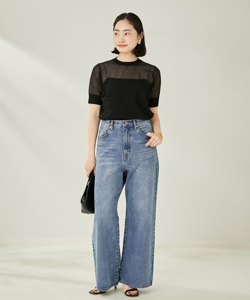 plage CINCH BACK DENIM パンツ 36 シンチバック デニム CINCH BACK DENIM パンツ（デニムパンツ）｜Plage（プラージュ）の
