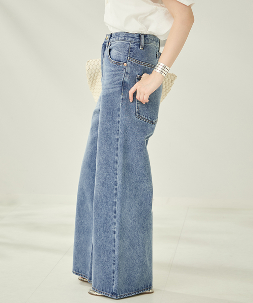 CINCH BACK DENIM パンツ（デニムパンツ）｜Plage（プラージュ）の