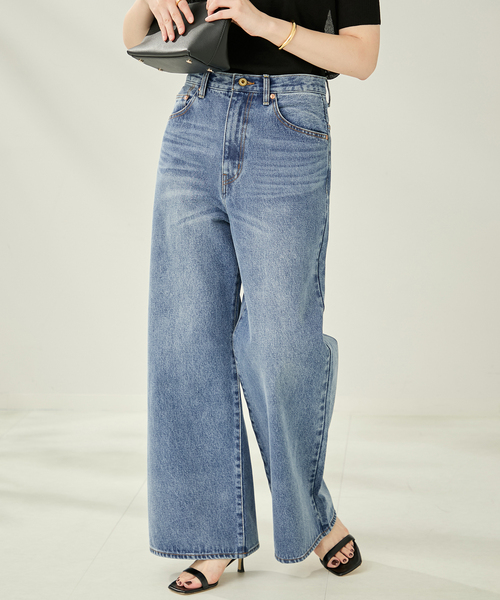 CINCH BACK DENIM パンツ（デニムパンツ）｜Plage（プラージュ）の