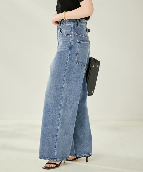 CINCH BACK DENIM パンツ（デニムパンツ）｜Plage（プラージュ）の