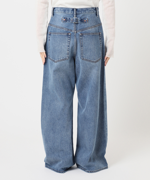 CINCH BACK DENIM パンツ（デニムパンツ）｜Plage（プラージュ）の