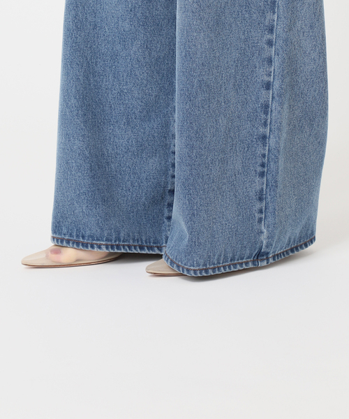 CINCH BACK DENIM パンツ（デニムパンツ）｜Plage（プラージュ）の