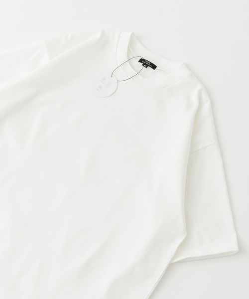 ITEMS URBANRESEARCH(アイテムズ アーバンリサーチ)の「『接触冷感/UVカット』シルケットクルーネックTシャツ(Tシャツ/カットソー・メンズ・グレー系その他/ブラック/グリーン/ホワイト・LARGE/MEDIUM/SMALL)」の12枚目の写真