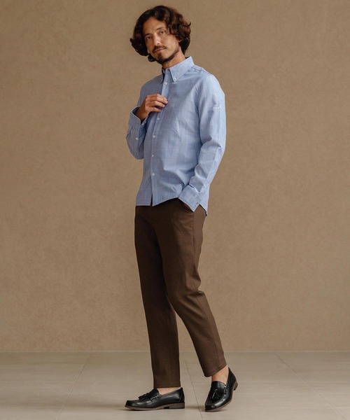 CALL&RESPONSE（コールアンドレスポンス）の「ms6165-ボタンダウン裏起毛長袖シャツ（シャツ/ブラウス・メンズ・グレー/ブルー・2/4/5）」の7枚目の写真