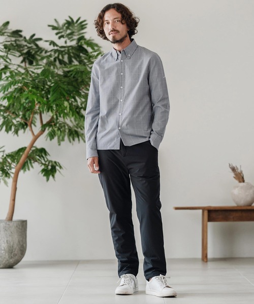 CALL&RESPONSE（コールアンドレスポンス）の「ms6165-ボタンダウン裏起毛長袖シャツ（シャツ/ブラウス・メンズ・グレー/ブルー・2/4/5）」の16枚目の写真