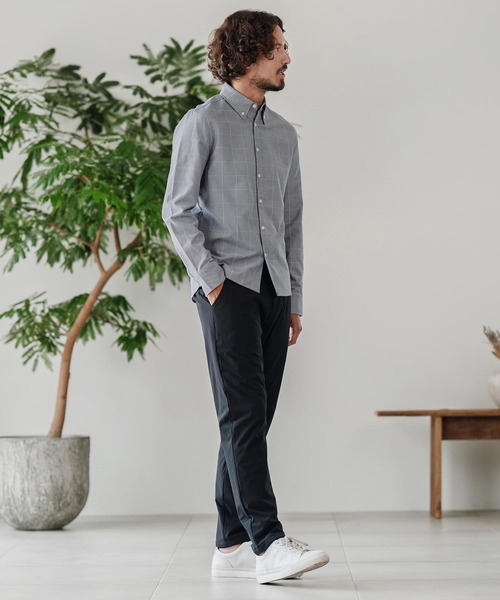 CALL&RESPONSE（コールアンドレスポンス）の「ms6165-ボタンダウン裏起毛長袖シャツ（シャツ/ブラウス・メンズ・グレー/ブルー・2/4/5）」の18枚目の写真