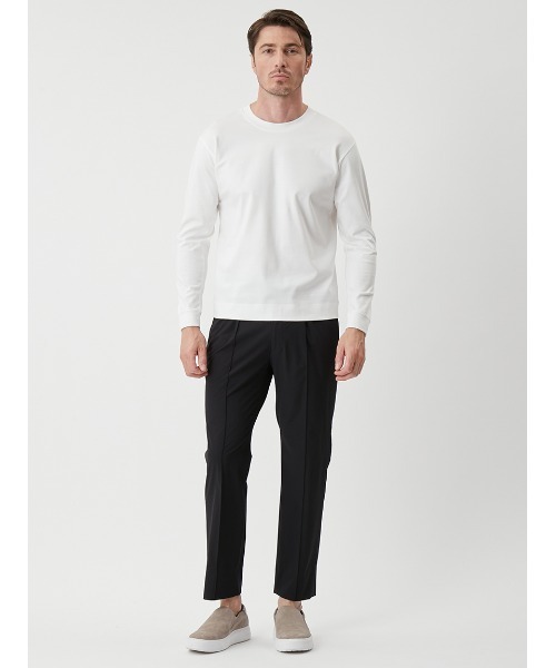 CREPE WEAVE SETUP PANTS（スラックス）｜AOURE（アウール）の
