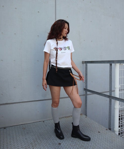 FIG&VIPER（フィグアンドバイパー）の「インパン付ラップミニSK（スカート・レディース・ブラック・FREE）」の11枚目の写真