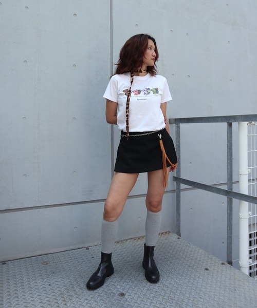 FIG&VIPER（フィグアンドバイパー）の「インパン付ラップミニSK（スカート・レディース・ブラック・FREE）」の12枚目の写真