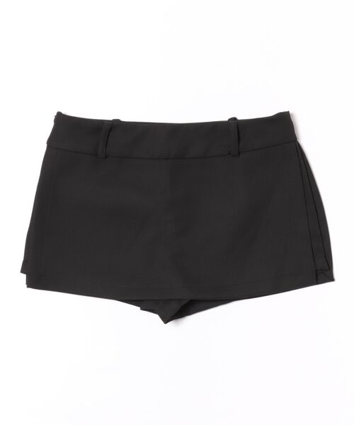 FIG&VIPER（フィグアンドバイパー）の「インパン付ラップミニSK（スカート・レディース・ブラック・FREE）」の7枚目の写真