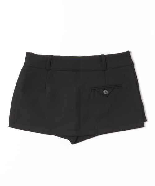 FIG&VIPER（フィグアンドバイパー）の「インパン付ラップミニSK（スカート・レディース・ブラック・FREE）」の8枚目の写真