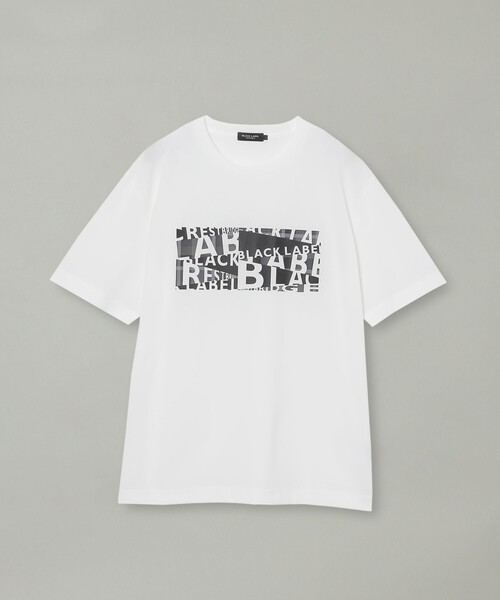 BLACK LABEL CRESTBRIDGE(ブラックレーベル・クレストブリッジ)の「【一部店舗限定】ジオメトリックロゴグラフィックTシャツ(Tシャツ/カットソー・メンズ・ブラック/オフホワイト/ピンク系その他2・XL/M/L)」の7枚目の写真