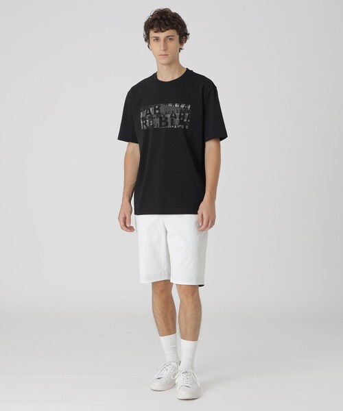 BLACK LABEL CRESTBRIDGE(ブラックレーベル・クレストブリッジ)の「【一部店舗限定】ジオメトリックロゴグラフィックTシャツ(Tシャツ/カットソー・メンズ・ブラック/オフホワイト/ピンク系その他2・XL/M/L)」の10枚目の写真