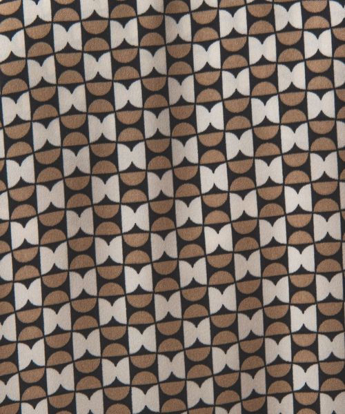 NARACAMICIE】幾何柄ノースリワンピース（ワンピース）｜NARACAMICIE